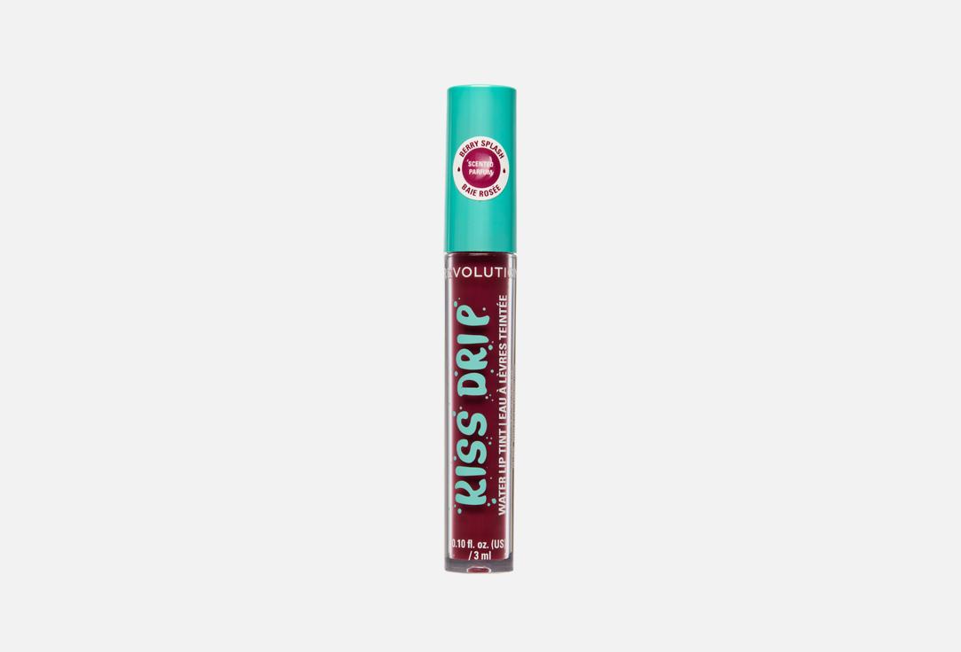 Revolution Kiss Drip Water Lip Tint Berry Splash