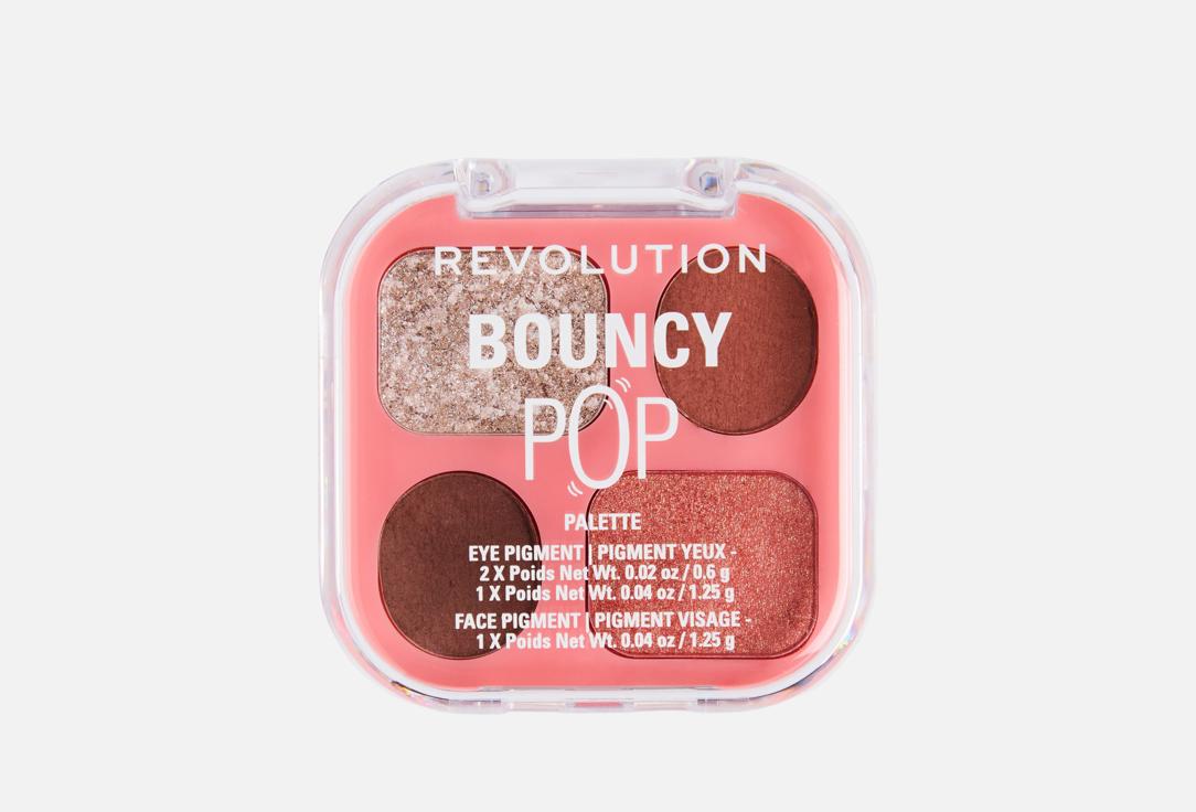 Makeup Revolution Bouncy Pop Shadow Palette Sunrise