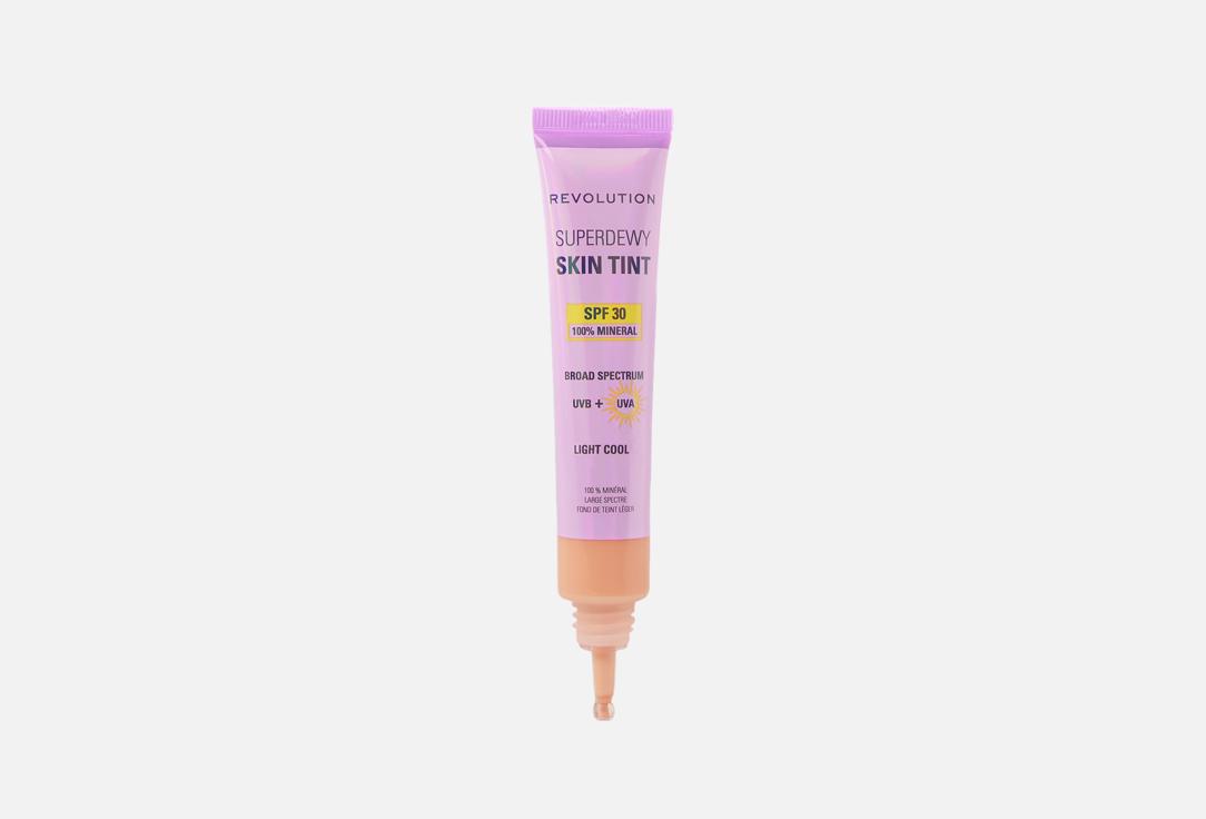 Makeup Revolution Superdewy Sundew SPF30 Skin Tint Light Cool