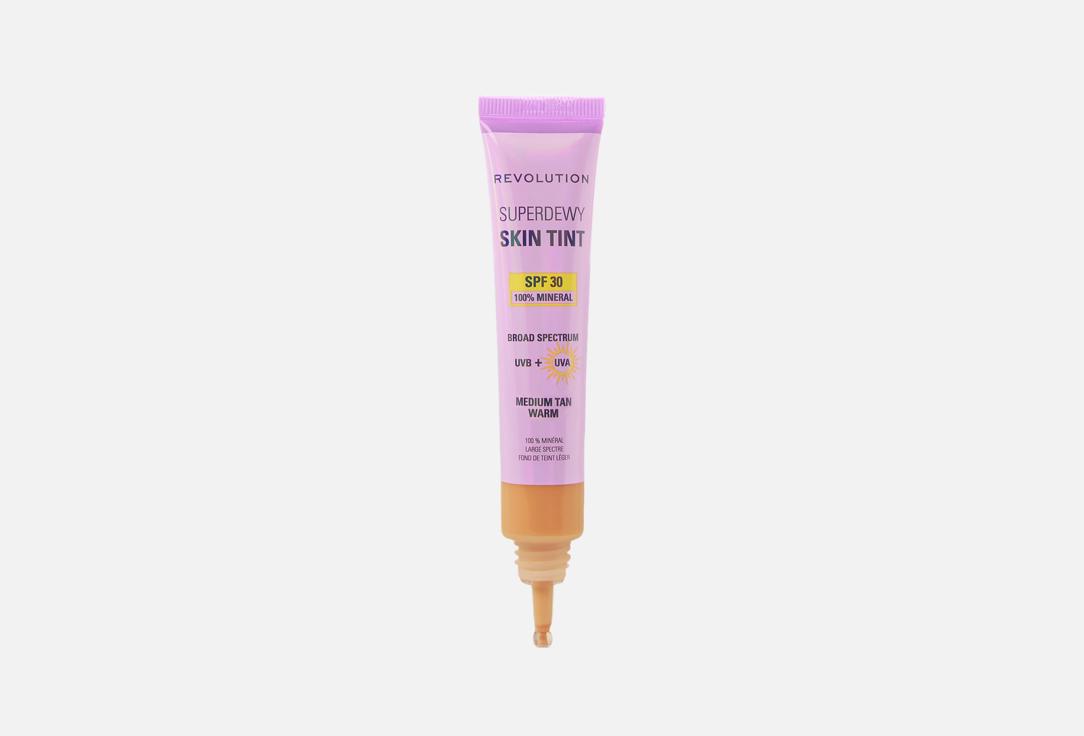 Makeup Revolution Superdewy Sundew SPF30 Skin Tint Medium Tan Warm