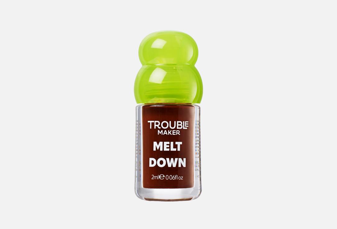 Trouble Maker Melt Down Lip Oil Snapper Brown