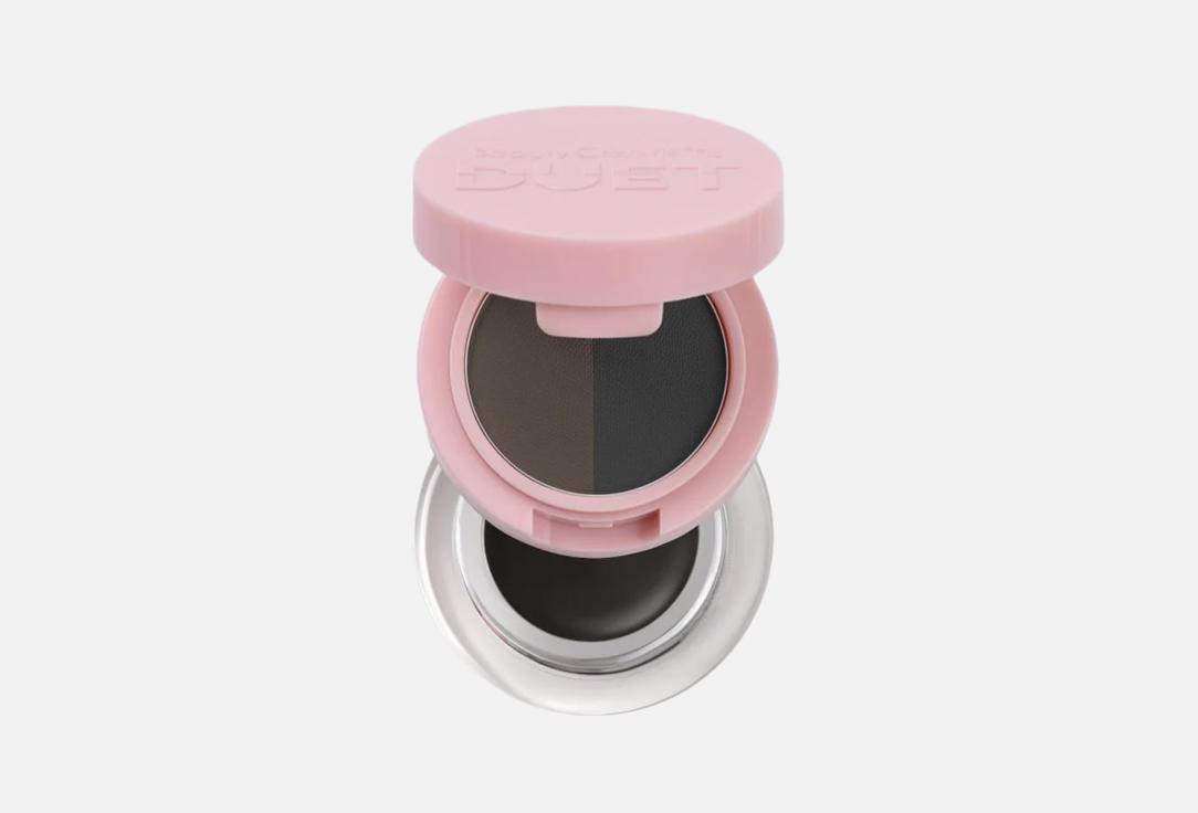 Beauty Creations DUET Brow Powder + Pomade Ebony