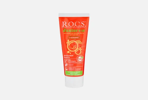R.O.C.S. Junior Toothpaste Fruity Rainbow (6–12 years)