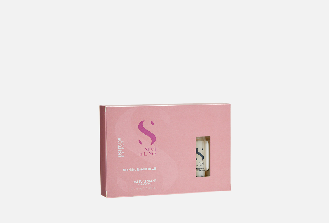 ALFAPARF Semi Dilino Moisture For Dry Hair Nutritive Essential Oil 6X13ml