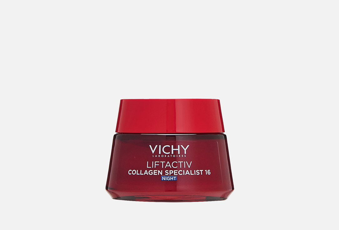 Vichy Liftactiv Collagen Specialist Night Cream Anti-Aging Face Moisturizer