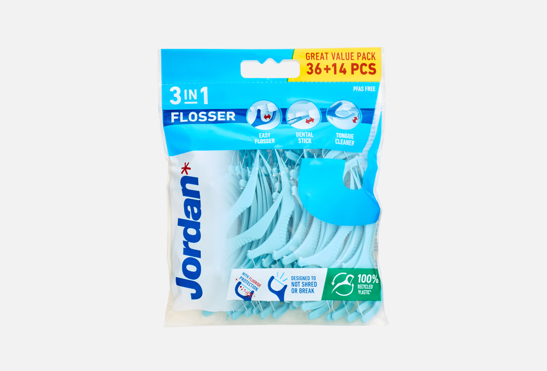 Jordan 3-in-1 Flosser 36PCS