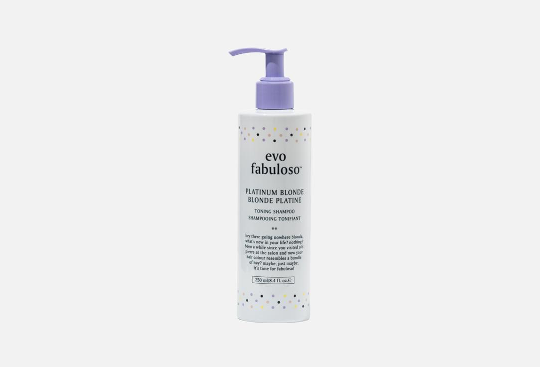 EVO Fabuloso Platinum Blonde Toning Shampoo