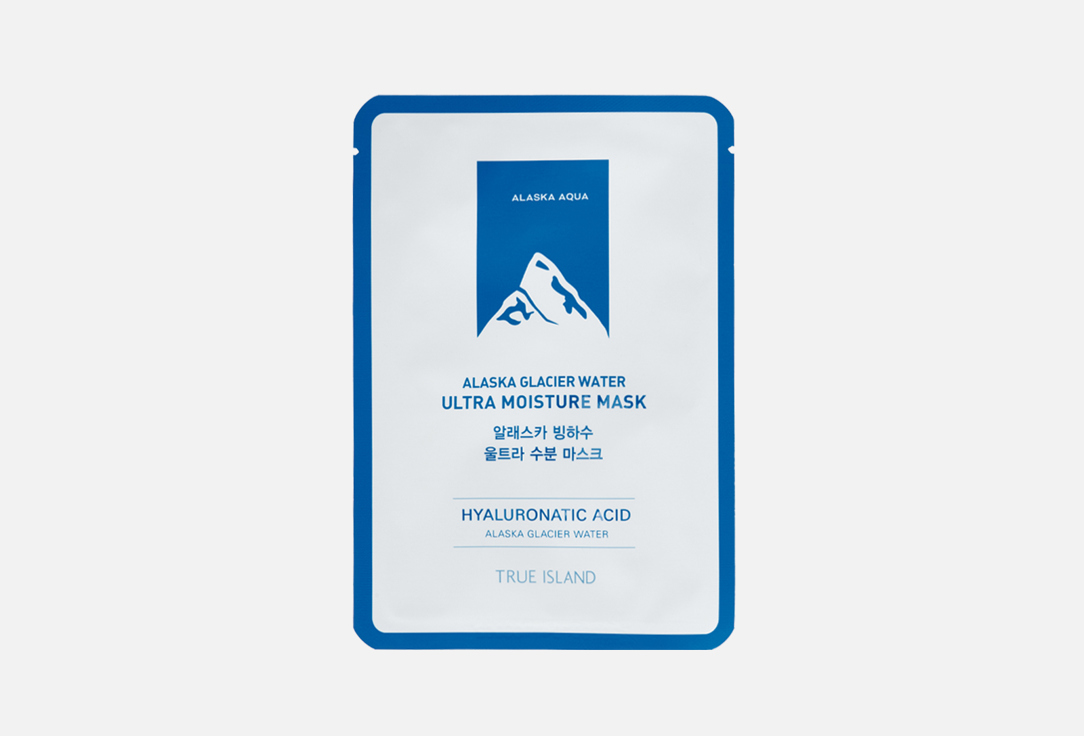 TRUE ISLAND "ALASKA GLACIER WATER ULTRA MOISTURE MASK"