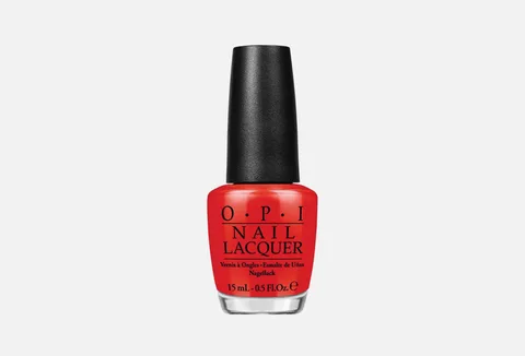 OPI Nail Lacquer Big Apple Red NLN25