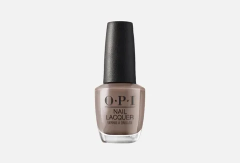 OPI Classic Nail Lacquer, Over the Taupe, Brown,