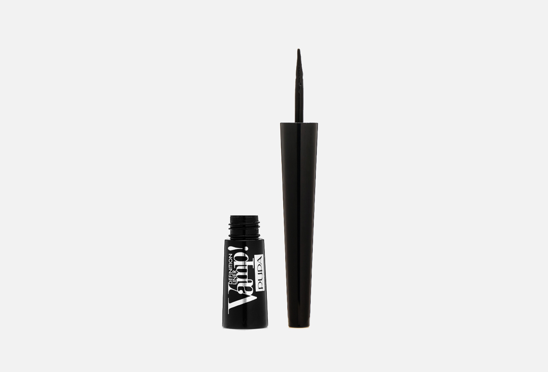 PUPA Vamp! Definition Liner Eyeliner with Felt-Tip Applicator – 100 Extra Black 2.