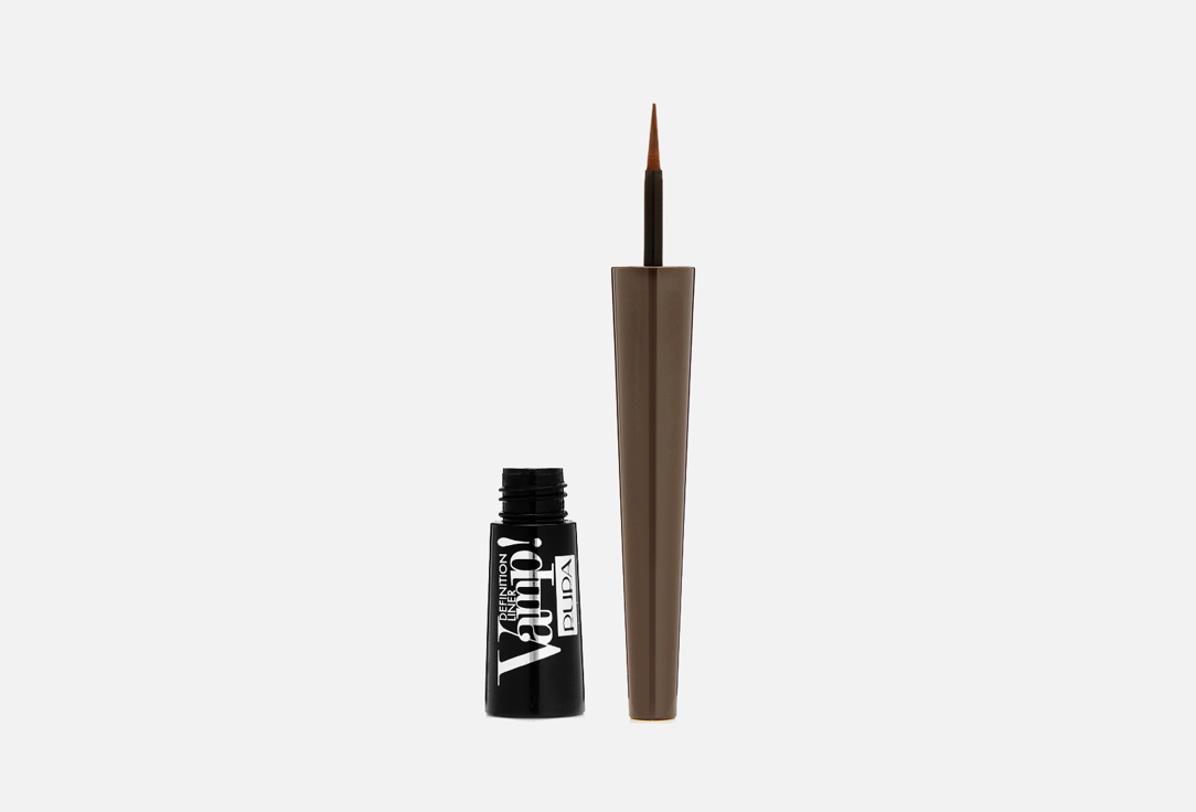 PUPA Vamp! Definition Liner Eyeliner with Felt-Tip Applicator – 200 Brown 2.