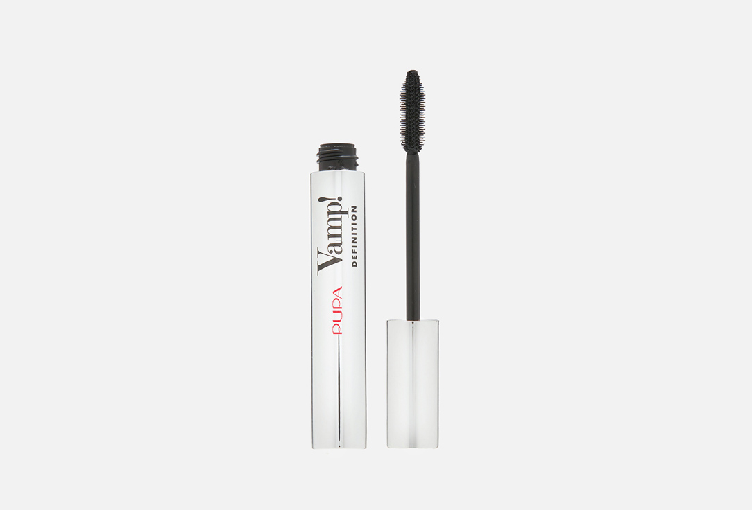 PUPA Vamp! Definition Exceptional Volume Mascara Defined Separated Lashes – 001 Smoky Black
