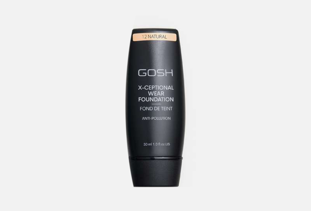 GOSH X-Ceptional Wear Make-Up,12 Natural,