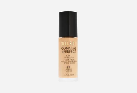 Milani Conceal + Perfect 2-In-1 Foundation - 02 Natural