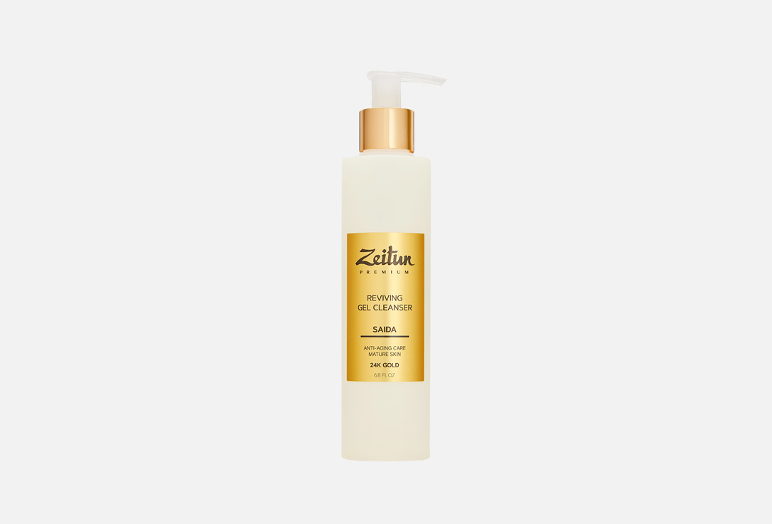 ZEITUN Saida Reviving Gel Cleanser For Mature Skin With 24K Gold"
