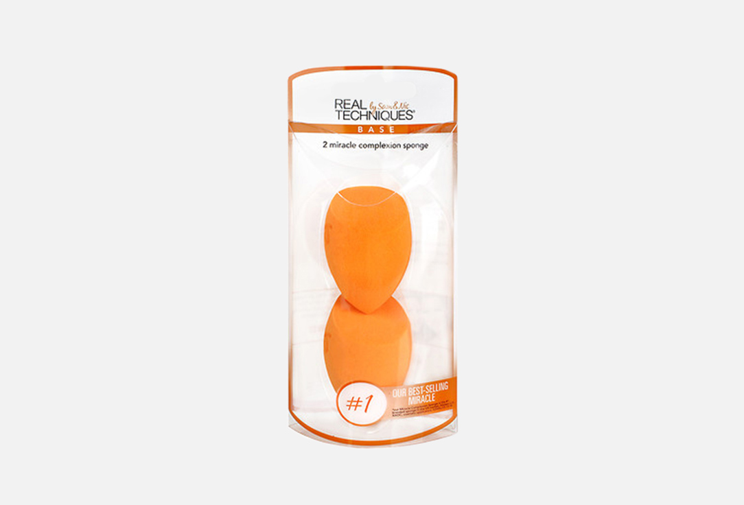Real Techniques Miracle Complexion Sponge Duo, 2 Count