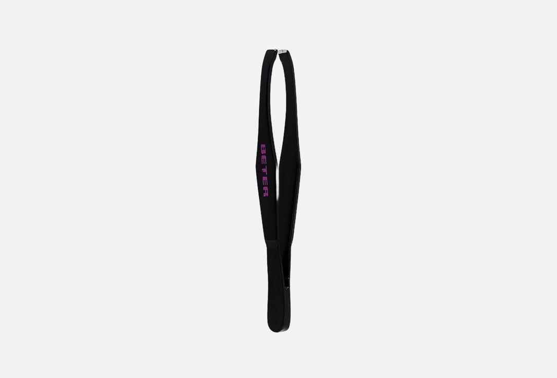 Blued straight-tip tweezers