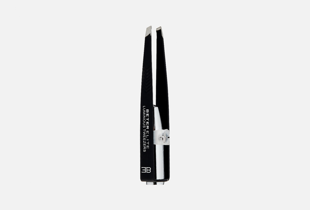 BETER ELITE "slanted tip tweezers BUILT-IN LIGHT"