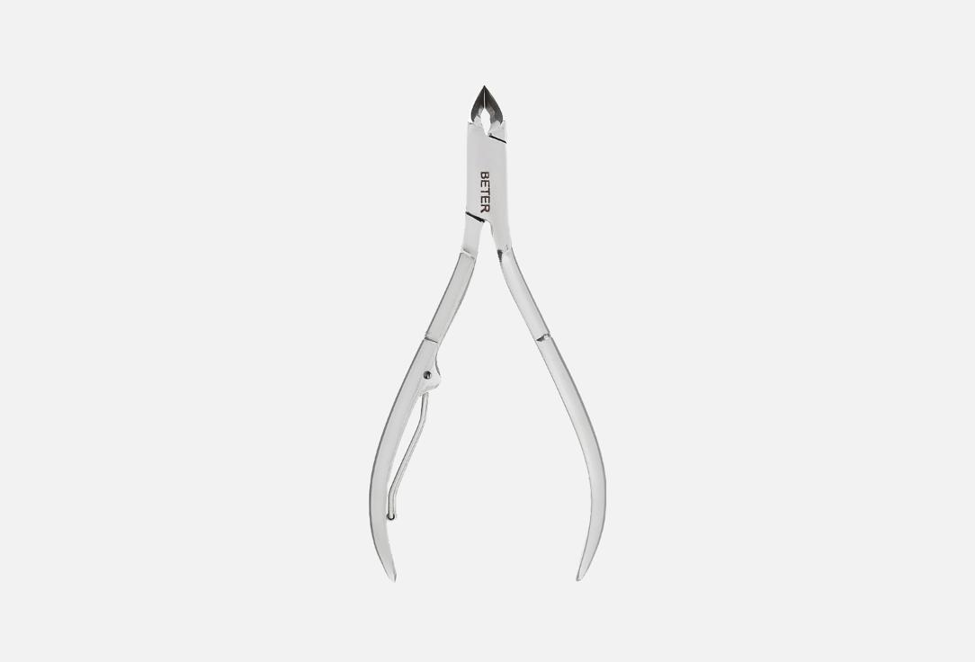 Stainless steel manicure cuticle nipper, lap joint