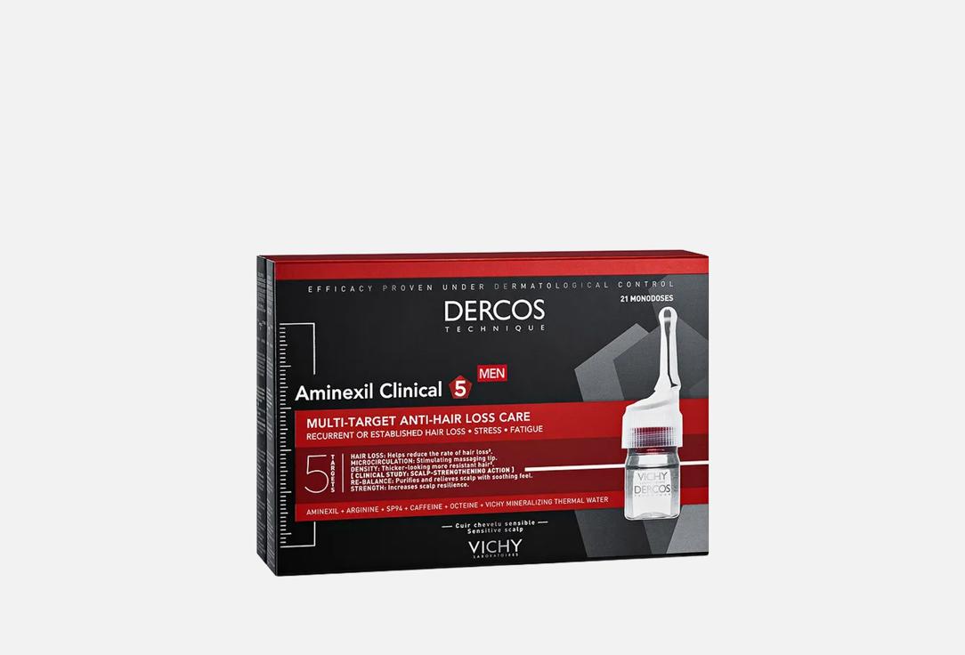 Vichy Dercos Aminexil Clinical 5 Anti-Hair Fall Treattx21 Doses