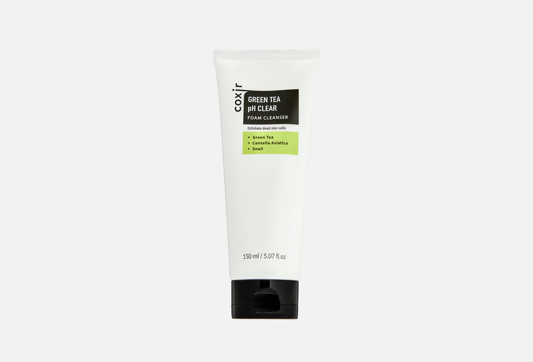 Coxir Green Tea pH Clear Cleanser