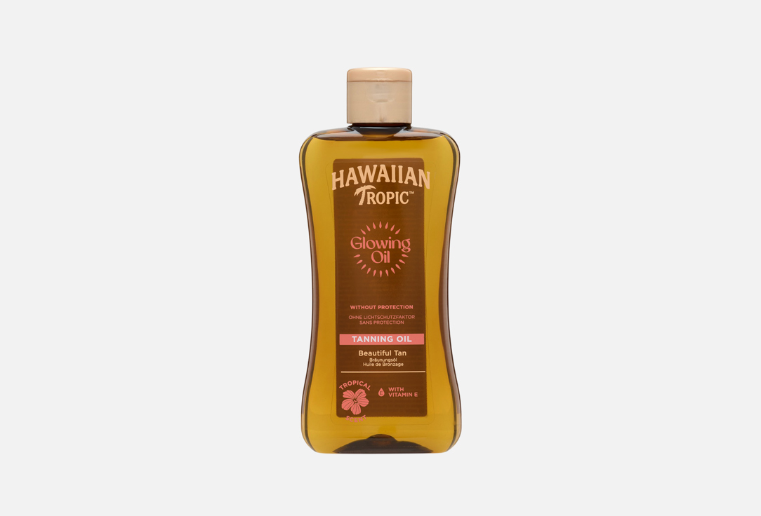 Hawaiian Tropic Glowing Tanning OIL SPF0