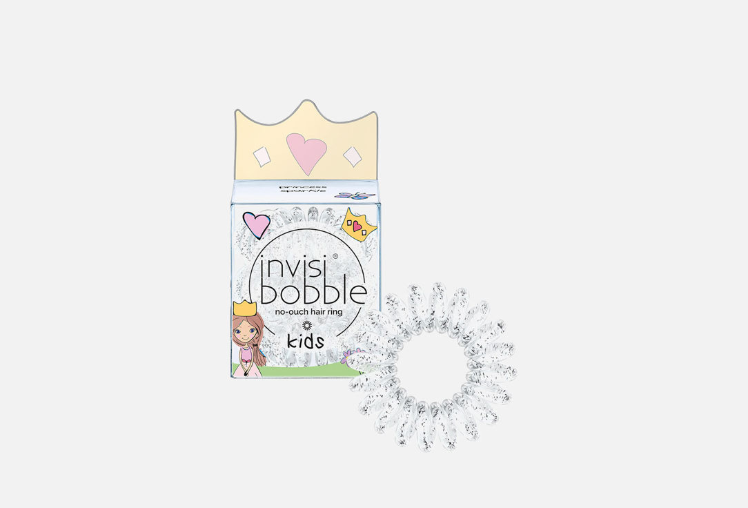 InvisibobbleSwirl Hair Ring, Princess Sparkle