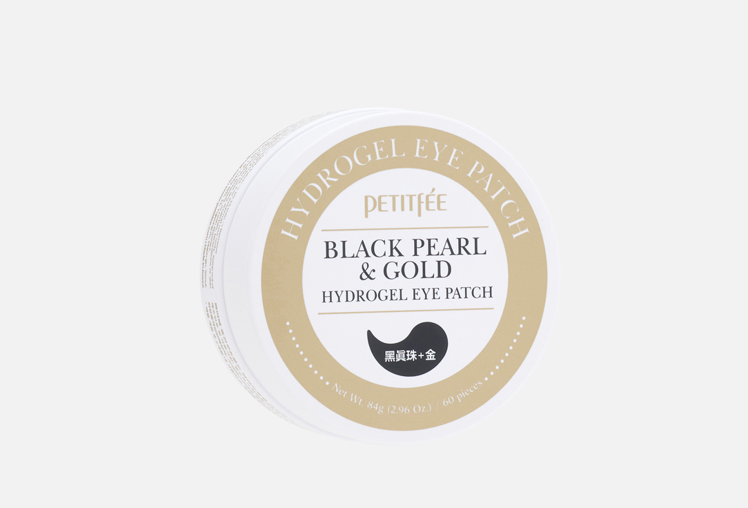 PETITFEE Black Pearl &gold Hydrogel Eye Patches 60pcs