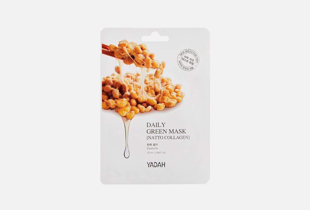 YADAH "DAILY GREEN MASK NATTO COLLAGEN"