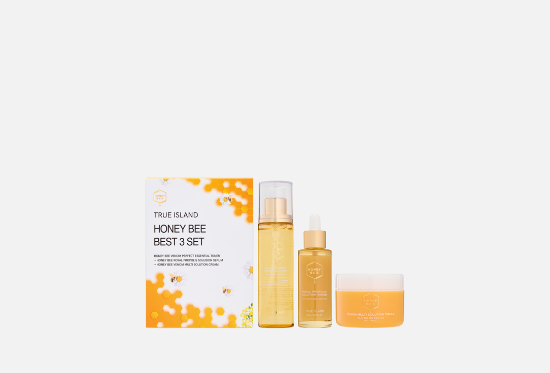 TRUE ISLAND "HONEY BEE BEST 3 SET"