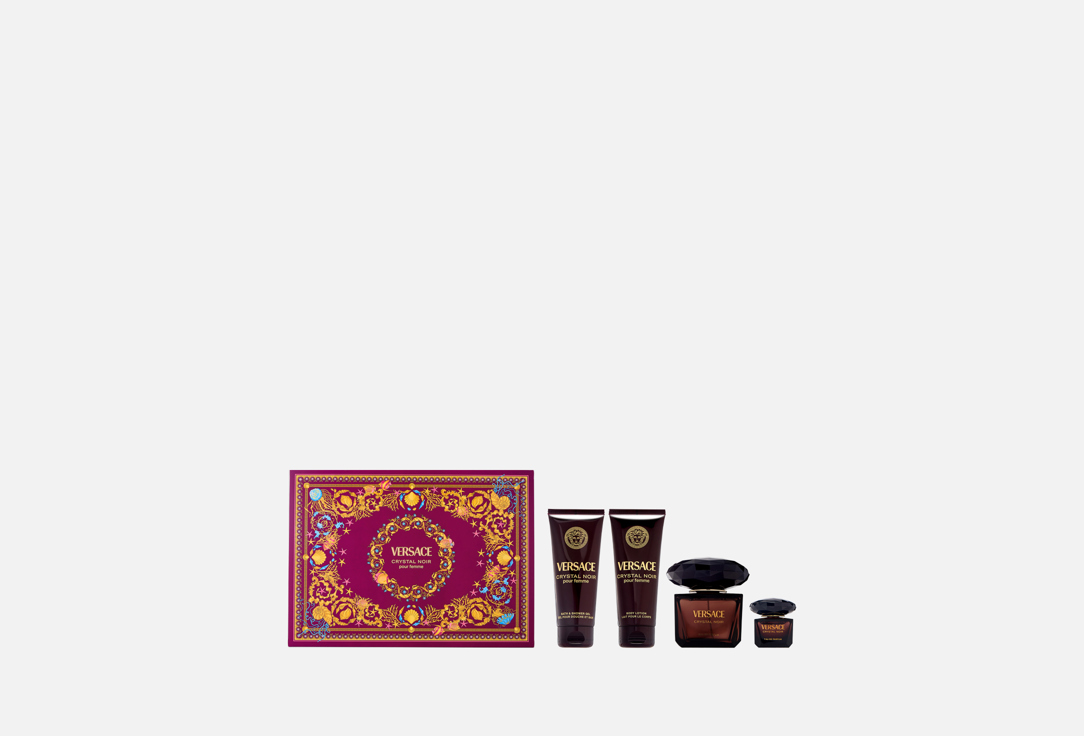 VERSACE CRYSTAL NOIR EDP 90 ML GIFT SET