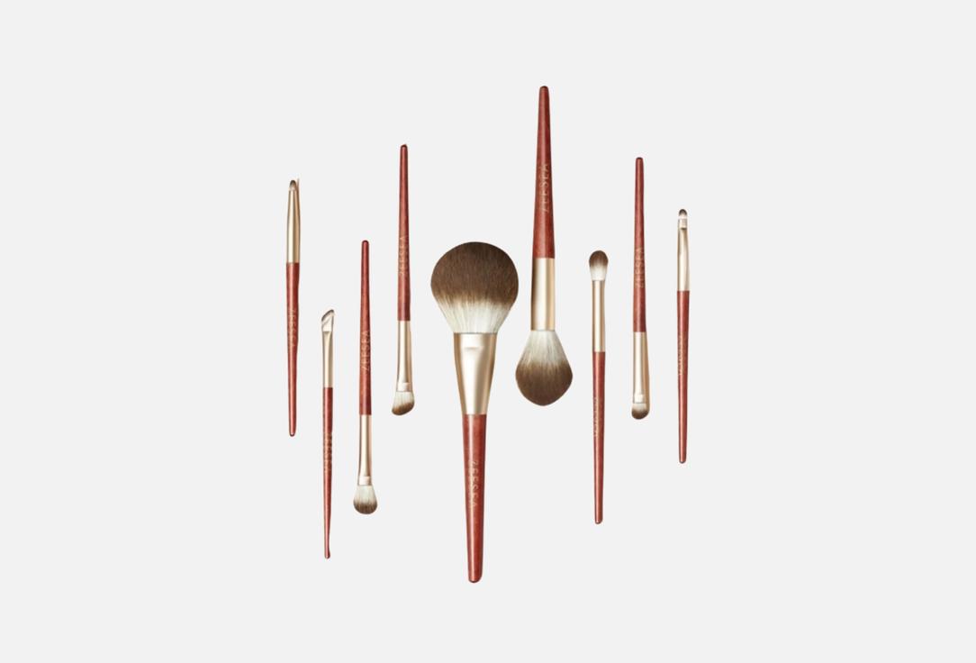 Zeesea Living Colorfully Master Makeup Brush Set (9pcs)
