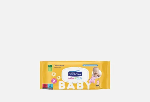 BABY WIPES LID CHAMOMILE 80pcs