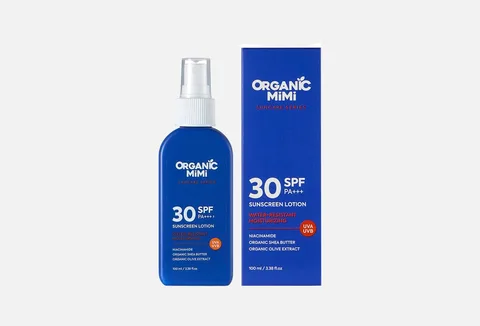 Organic Mimi Sunscreen lotion for face and body spf 30
