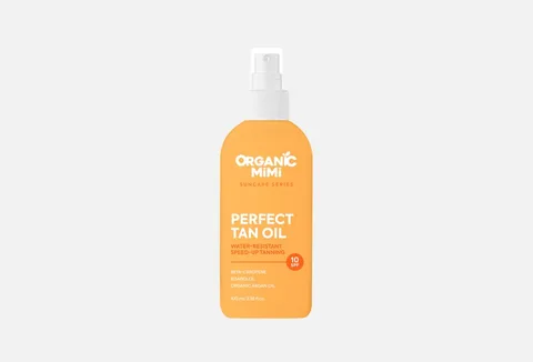 Organic Mimi Perfect tan activator oil spf 10
