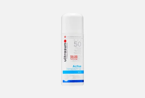ULTRASUN TRANSPARENT SPORTS GEL SPF50